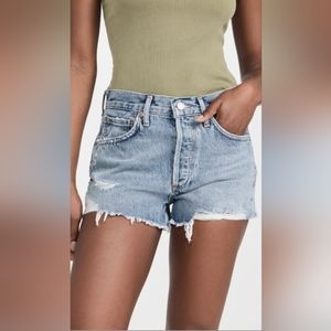 AGOLDE Parker Short in Grudge 32